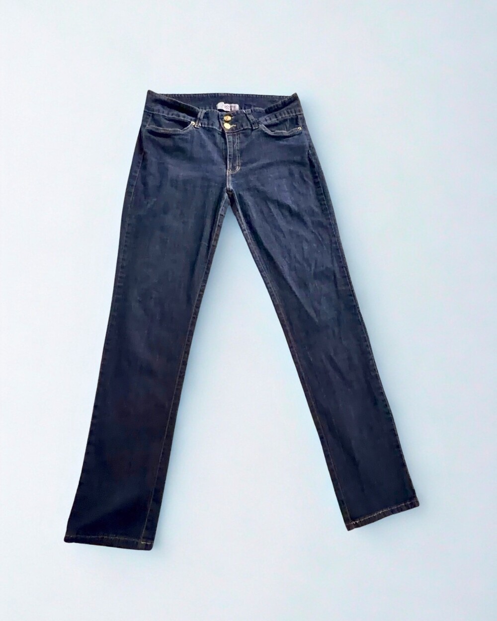 Vintage Y2K Goodtime Jeans USA Dark Wash Low Rise Bootcut Jeans
